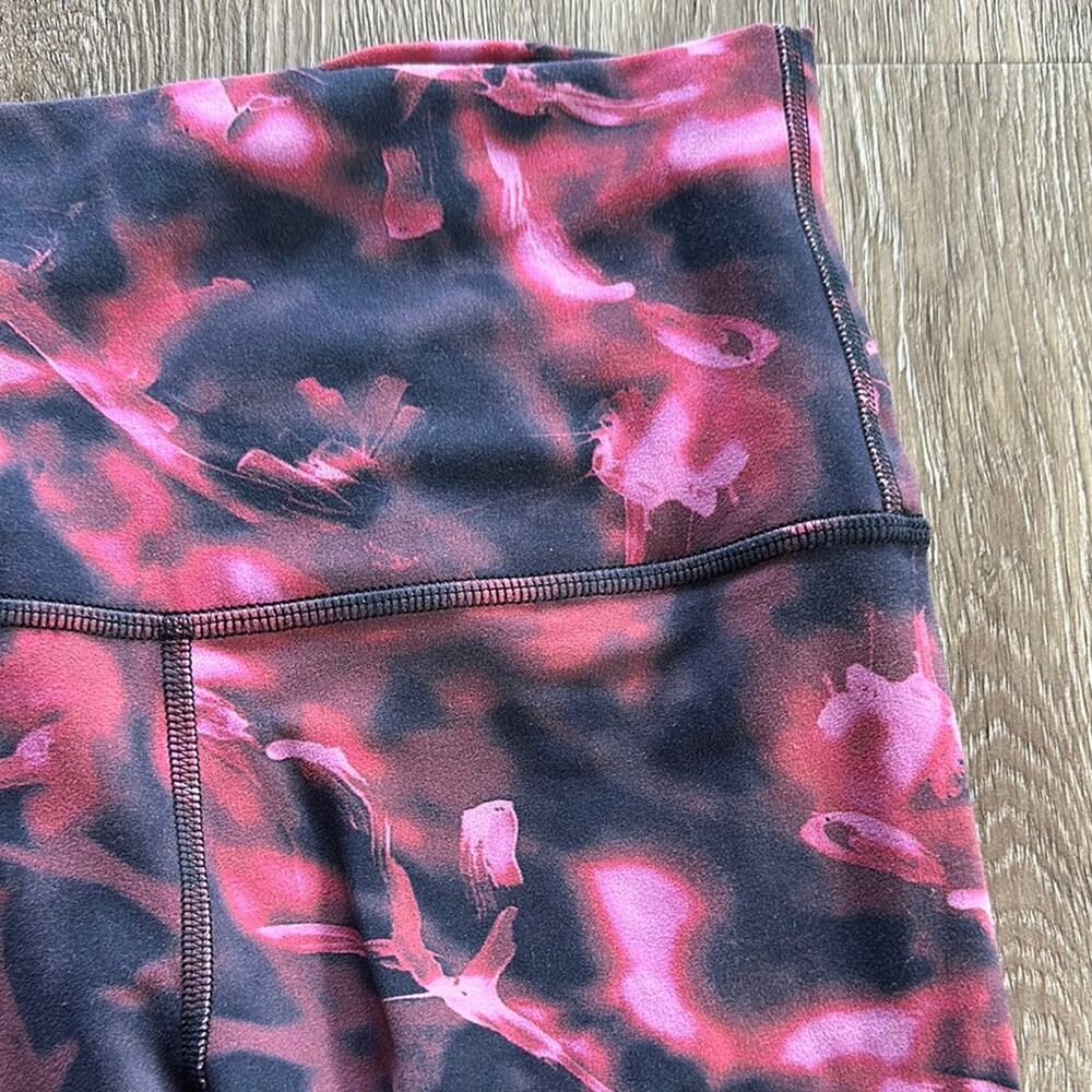 Lululemon Align High Rise 28" Pant Leggings Intensity Pink Blossom Multi 4 - Picture 3 of 6